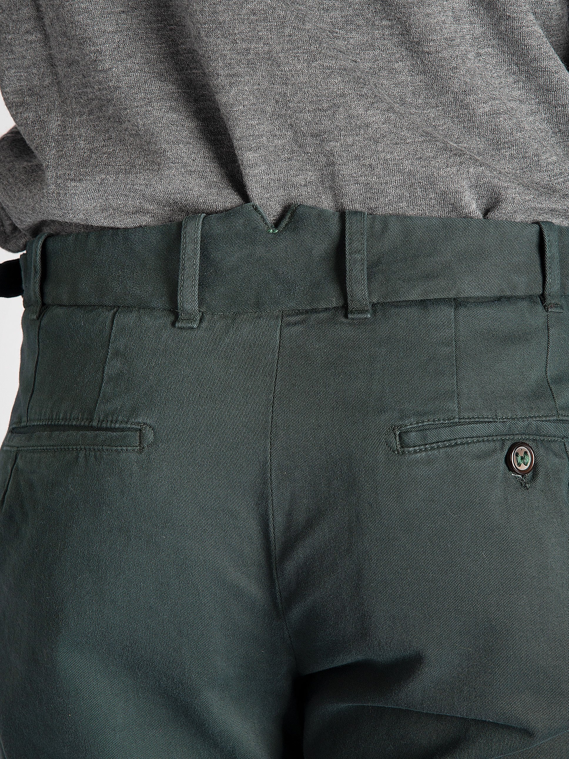 Pantalone 'Retro' Cotone - Verde