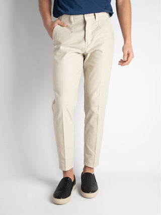 Pantalone 'Textel' - Beige