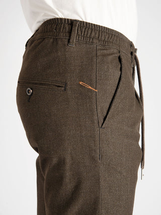 Pantalone 'S.Mitte.615' Fustagno - marrone