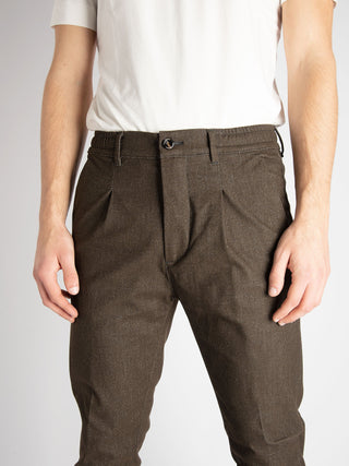 Pantalone 'S.Mitte.615' Fustagno - marrone