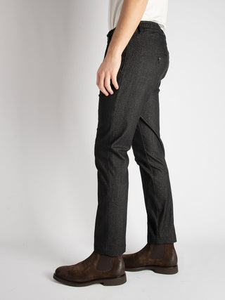 Pantalone 'S.Mitte' fustagno - Nero