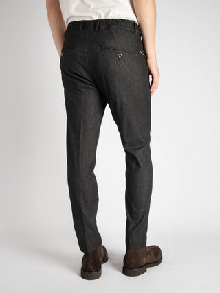 Pantalone 'S.Mitte' fustagno - Nero