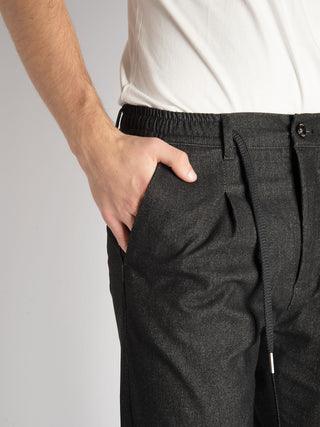 Pantalone 'S.Mitte' fustagno - Nero