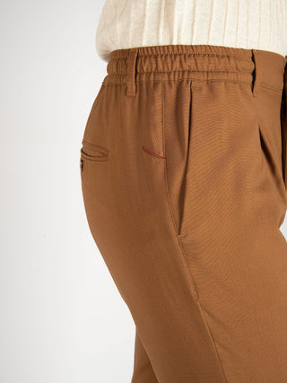 Pantalone 'Mitte' - Tabacco