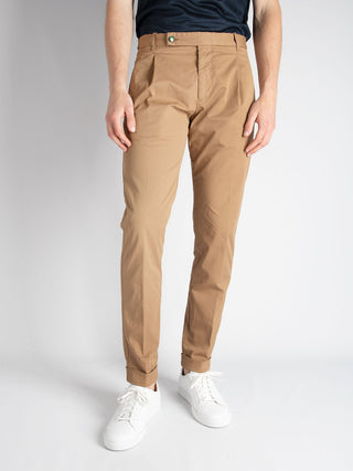 Pantalone 'Retro' Gabardina - Tabacco