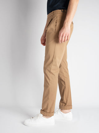 Pantalone 'Retro' Gabardina - Tabacco