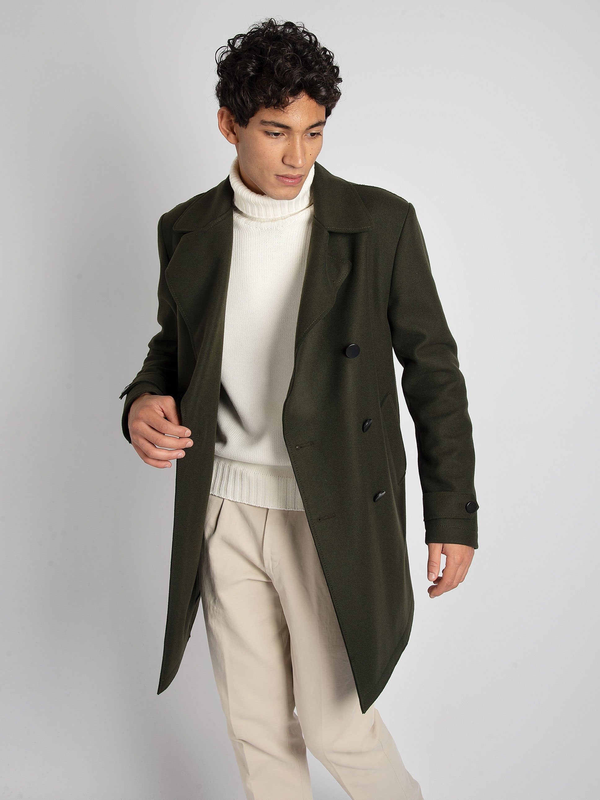 Cappotto 'C-Sterling'- Verde