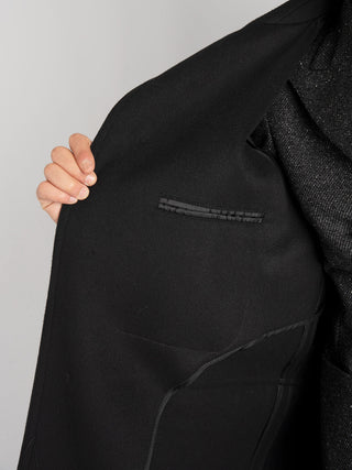 Cappotto Monopetto Loyd - Nero