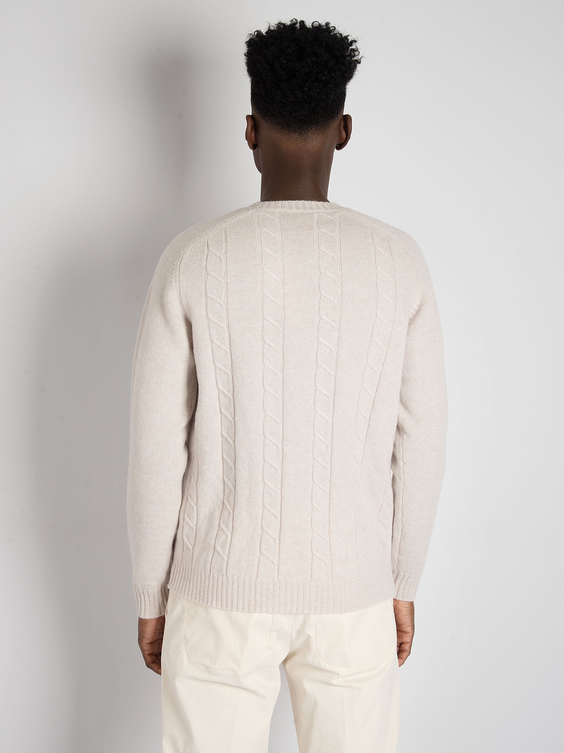 Maglia 'Frank' - Gesso