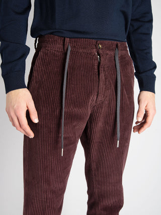 Pantalone 'S.Mitte' Velluto - Vinaccia