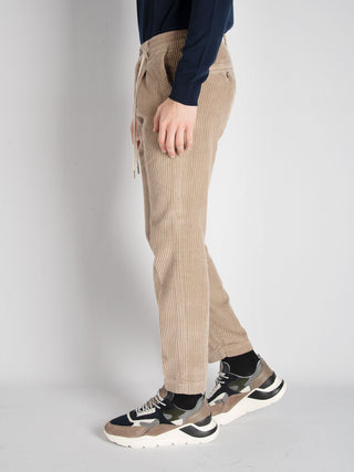 Pantalone 'S.Mitte'' Velluto - Beige