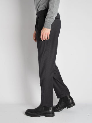 Pantalone Leisure Lana - Antracite