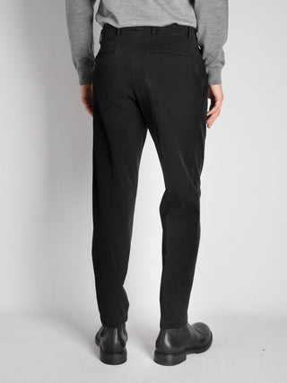 Pantalone Robert Gabardina - Nero