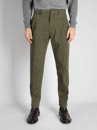 Pantalone Robert Gabardina - Verde