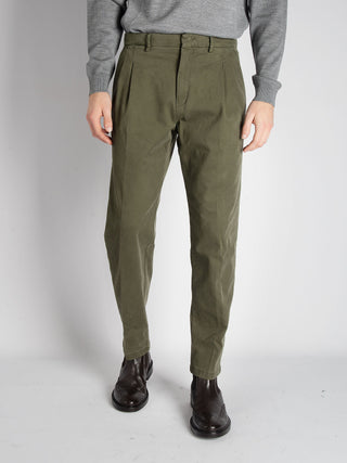 Pantalone Robert Gabardina - Verde