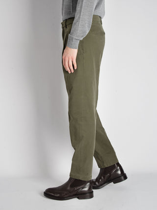 Pantalone Robert Gabardina - Verde