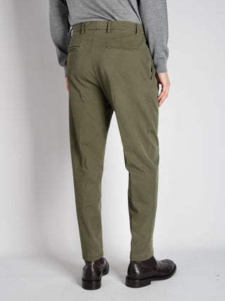 Pantalone Robert Gabardina - Verde