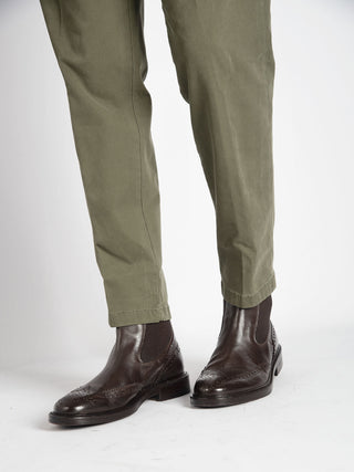 Pantalone Robert Gabardina - Verde