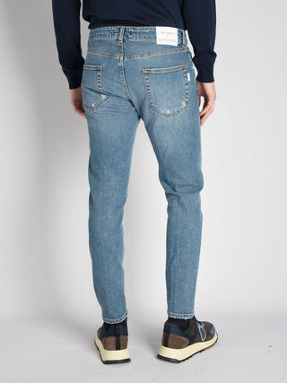 Denim 'Davis Shorter' - Lavaggio Medio