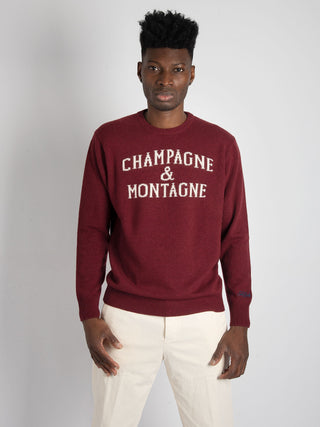 Maglia 'Champagne e Montagne' - Bordò