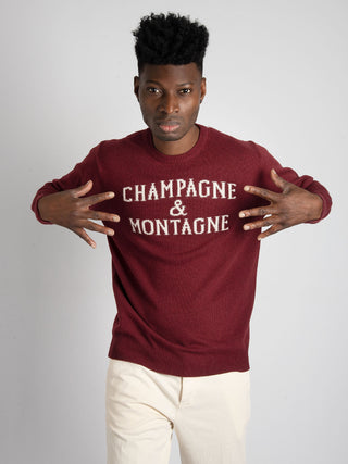 Maglia 'Champagne e Montagne' - Bordò