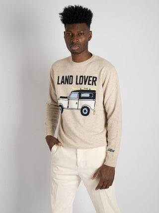 Maglia 'Land Lover' - Beige