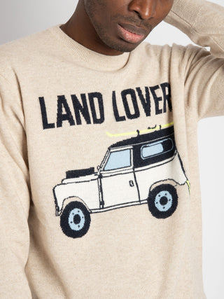 Maglia 'Land Lover' - Beige