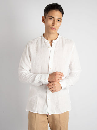 Camicia Coreana - Bianco