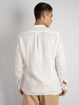 Camicia Coreana - Bianco