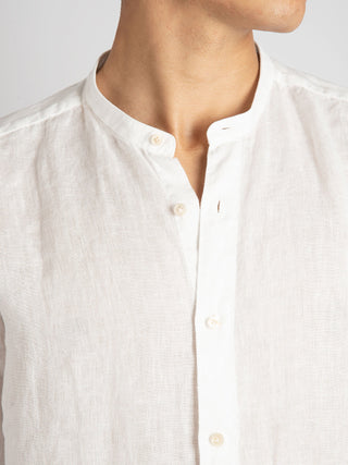 Camicia Coreana - Bianco