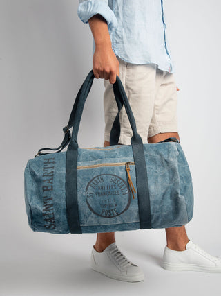 Travel Duffle Bag - Denim