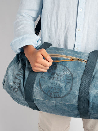 Travel Duffle Bag - Denim