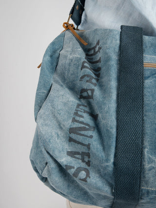 Travel Duffle Bag - Denim